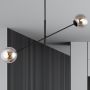 Emibig Linear lampa podsufitowa 2x10 W czarna-grafitowa 1167/2 zdj.4