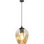 Emibig Istar lampa wisząca 1x60W czarny/miodowy 677/1 zdj.1