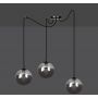 Emibig Gigi lampa wisząca 3x10 W czarna-grafitowa 937/3 zdj.3