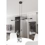 Emibig Megara lampa wisząca 6x12 W czarna 1439/6 zdj.6