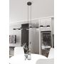 Emibig Megara lampa wisząca 8x12 W czarna 1439/8 zdj.6