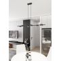 Emibig Sora lampa wisząca 6x12 W czarna 1440/6 zdj.5