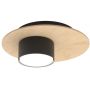 Emibig Pixo lampa podsufitowa 1x12 W czarna-drewno 1443/1 zdj.3