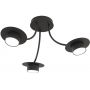 Emibig Enso lampa podsufitowa 3x12 W czarna 1445/3 zdj.3