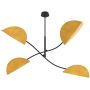 Emibig Lotus lampa wisząca 4x10 W musztardowy 1460/4 zdj.3