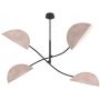 Emibig Lotus lampa podsufitowa 4x10 W szara 1462/4 zdj.3