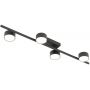 Emibig Bet lampa podsufitowa 4x12 W czarna 1467/4 zdj.3