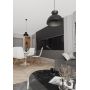 Emibig Lunaro lampa wisząca 1x12 W czarna 1471/1L zdj.7