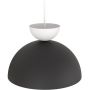 Emibig Lunaro lampa wisząca 1x12 W biała-czarna 1472/1L zdj.3