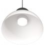 Emibig Lunaro lampa wisząca 1x12 W biała-czarna 1475/1L zdj.4