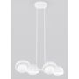 Emibig Boom lampa wisząca 4x8 W biała 1592/4 zdj.1