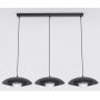 Emibig Skin lampa wisząca 3x8 W czarna 1603/3 zdj.1