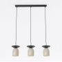 Emibig Ego lampa wisząca 3x10 W czarna/cappuccino 1612/3 zdj.3