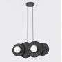 Emibig Umbra lampa wisząca 4x8 W czarna 1726/4 zdj.1