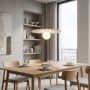 Emibig Umbra lampa wisząca 1x8 W biała 1727/1 zdj.3