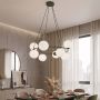 Emibig Azura lampa wisząca 8x10 W zielona-opal 1832/8 zdj.6