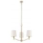 Endon Ortona lampa wisząca 3x40W biała/złota 73411 zdj.1
