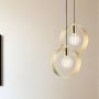 Endon Hoop lampa wisząca 1x40W złota 81921 zdj.5