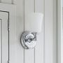 Elstead Lighting Huguenot Lake kinkiet 1x3 W chrom polerowany FE-HUGOLAKE1BATH zdj.6