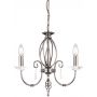 Elstead Lighting Aegean lampa wisząca 3x60 W polerowany nikiel AG3-POL-NICKEL zdj.1