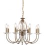 Elstead Lighting Aegean lampa wisząca 8x60 W postarzany mosiądz AG8-AGED-BRASS zdj.1