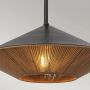 Elstead Lighting Daphne lampa wisząca 1x60 W czarna ALM-DAPHNE-P-L-MB zdj.3