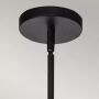 Elstead Lighting Daphne lampa wisząca 1x60 W czarna ALM-DAPHNE-P-L-MB zdj.4