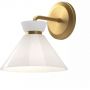 Elstead Lighting Halston kinkiet 1x40 W złoty ALM-HALSTON-1WB-GD zdj.1