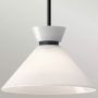 Elstead Lighting Halston lampa podsufitowa 1x60 W czarna ALM-HALSTON-P-M-BK zdj.4