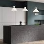 Elstead Lighting Halston lampa podsufitowa 1x60 W czarna ALM-HALSTON-P-M-BK zdj.6