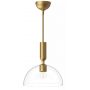 Elstead Lighting Jude lampa podsufitowa 1x60 W złota ALM-JUDE-P-GD-CL zdj.1