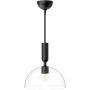 Elstead Lighting Jude lampa podsufitowa 1x30 W czarna ALM-JUDE-P-MB-CL zdj.1