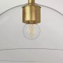 Elstead Lighting Jude lampa podsufitowa 1x60 W złota ALM-JUDE-SF-GD-CL zdj.3