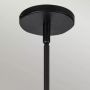 Elstead Lighting Perth lampa wisząca 1x60 W czarna ALM-PERTH-P-BK zdj.5
