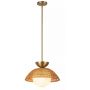 Elstead Lighting Perth lampa podsufitowa 1x60 W złota ALM-PERTH-P-GD zdj.1