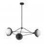 Elstead Lighting Perth lampa wisząca 3x60 W czarna ALM-PERTH3-BK zdj.3