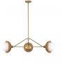 Elstead Lighting Perth lampa podsufitowa 3x40 W złota ALM-PERTH3-GD zdj.1