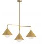 Elstead Lighting Remyck lampa podsufitowa 3x60 W złota ALM-REMYCK3-GD zdj.1
