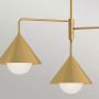 Elstead Lighting Remyck lampa podsufitowa 3x60 W złota ALM-REMYCK3-GD zdj.3