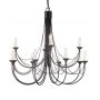 Elstead Lighting Carisbrooke lampa wisząca 12x60 W czarna CB12-BLACK zdj.1