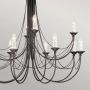 Elstead Lighting Carisbrooke lampa wisząca 12x60 W czarna CB12-BLACK zdj.4