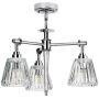 Elstead Lighting Agatha lampa wisząca 3x3 W 1x1 Wchrom polerowany BATH-AGATHA3P-PC zdj.6