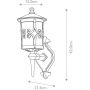 Elstead Lighting Hereford kinkiet zewnętrzny 1x60 W czarny BL10-BLACK zdj.2