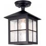 Elstead Lighting Winchester lampa podsufitowa zewnętrzna 1x60 W czarna BL18A-BLACK zdj.1