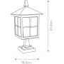 Elstead Lighting Winchester lampa stojąca zewnętrzna 1x60 W czarna BL25-BLACK zdj.2