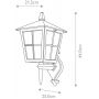 Elstead Lighting Canterbury kinkiet zewnętrzny 1x60 W czarny BL46M-BLACK zdj.2