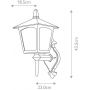 Elstead Lighting York kinkiet zewnętrzny 1x60 W czarny BL5-BLACK zdj.2