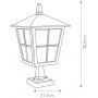 Elstead Lighting Canterbury lampa stojąca zewnętrzna 1x60 W czarna BL50M-BLACK zdj.2