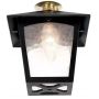 Elstead Lighting York lampa podsufitowa zewnętrzna 1x60 W czarna BL6C-BLACK zdj.1