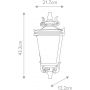 Elstead Lighting Baltimore kinkiet zewnętrzny 1x60 W postarzany brąz BT7-M zdj.2